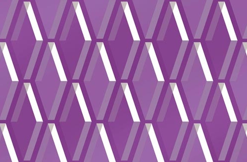 Duplex Pattern Design Swatch L47 purple