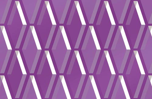 Duplex Pattern Design Swatch L47 purple