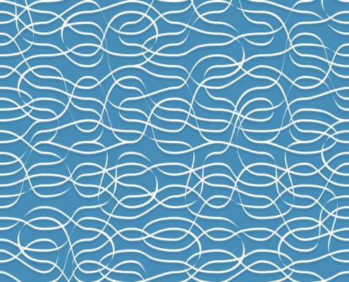 Ribbons Pattern Design A-0-31