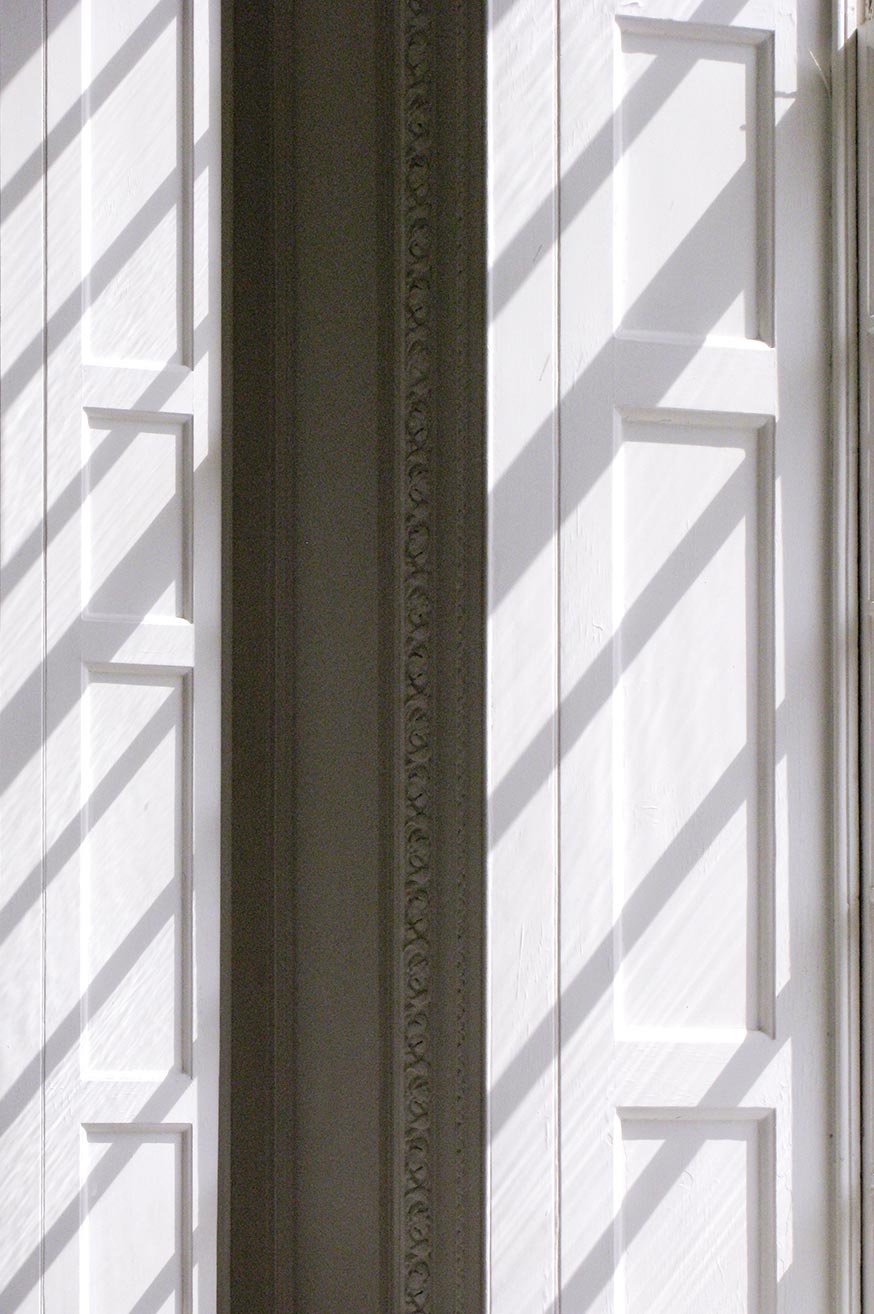 Shadows on shutters