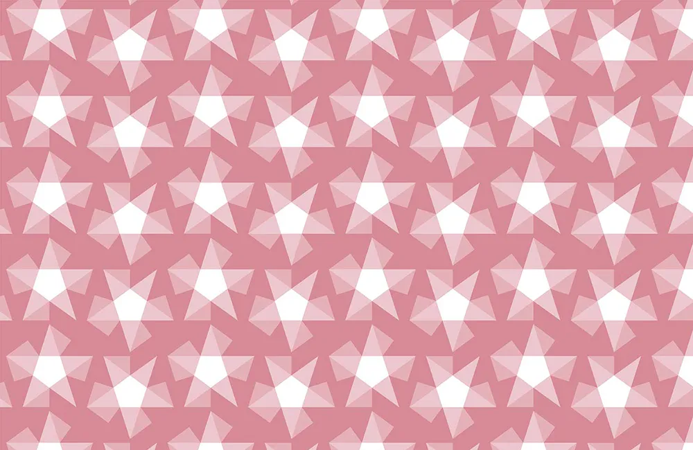 Stars Pattern Design E-16 x80