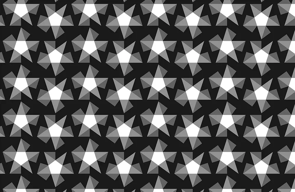 Stars Pattern Design E-33 x80