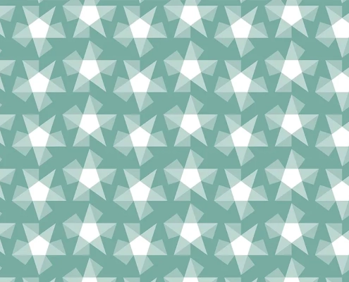 Stars Pattern Design E-4 x80