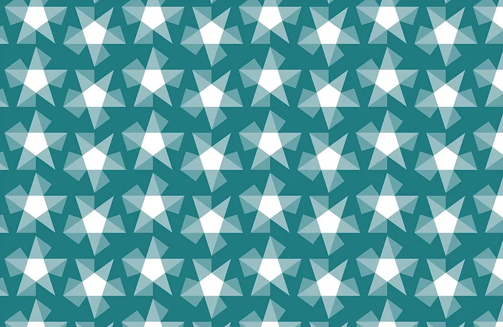 Stars Pattern Design E-40 x80
