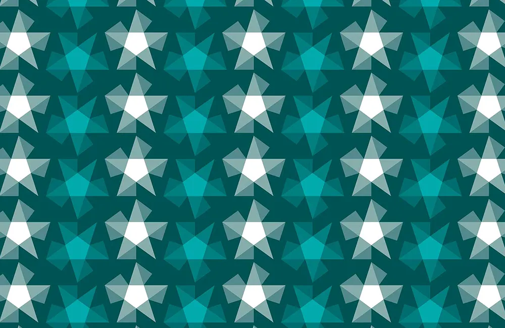 Stripy Stars Pattern Design F-19 x80