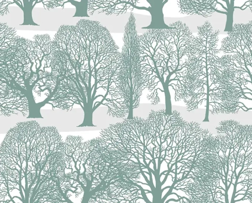 Trees Pattern Design N115-160A-100 x60