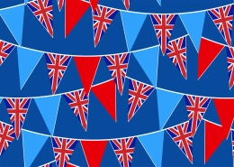 Bunting Flags for God Save The King Bunting B10-110
