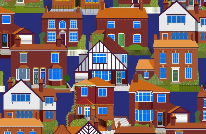 Home Town Pattern B108 swatch