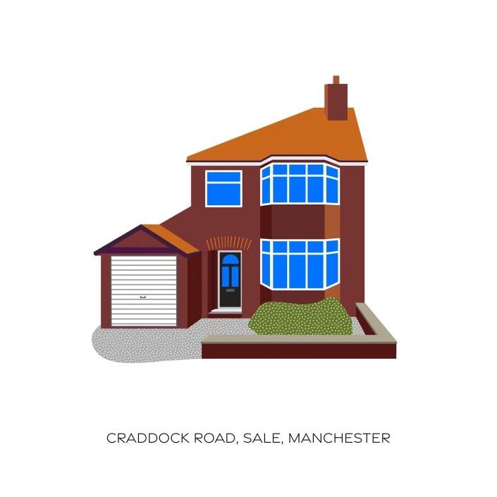 House illustrations -29 Craddock Road