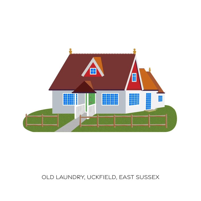 House illustrations -Old Laundry