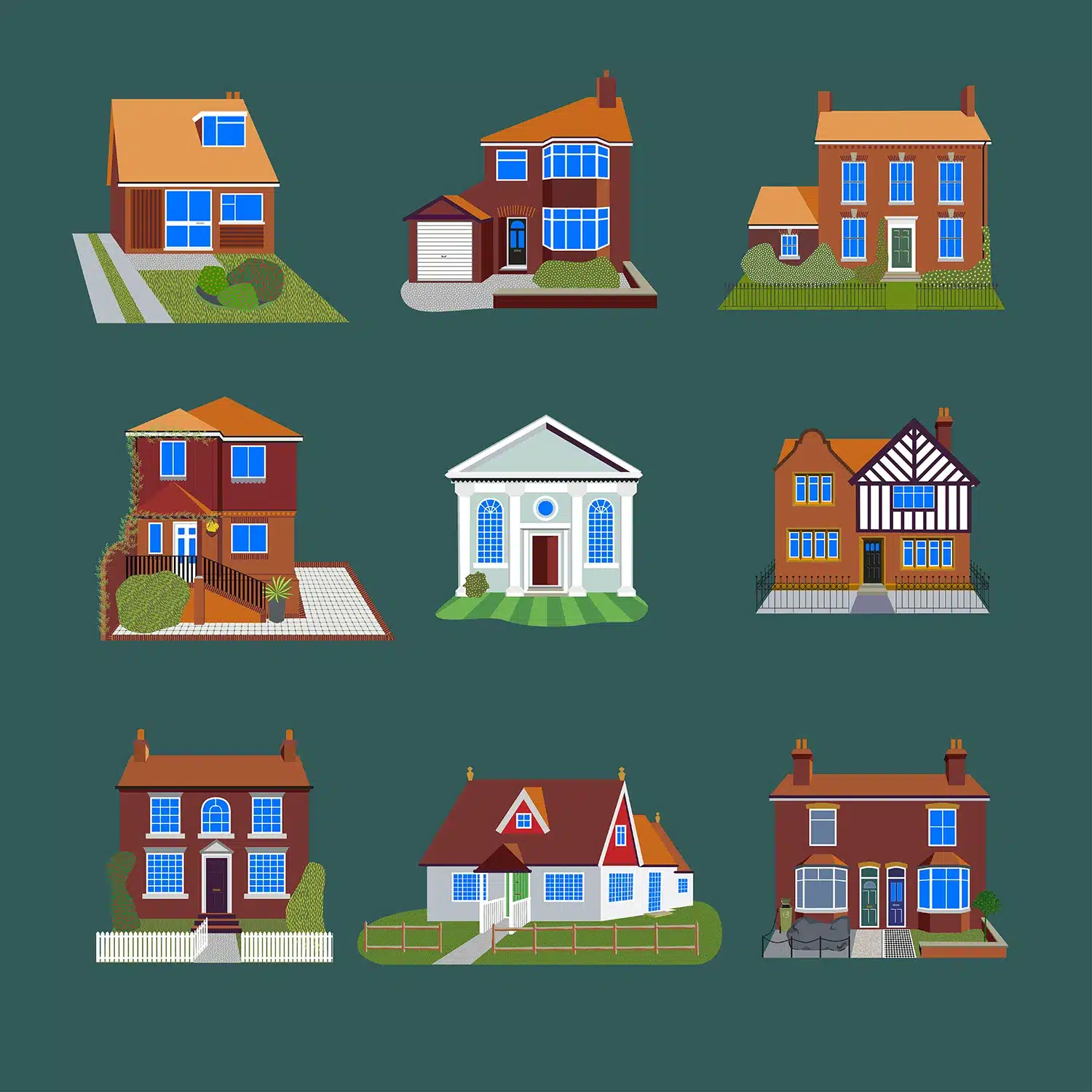 All Houses Combined