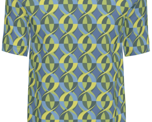 Contrado T-Shirts Twister Blue-Green