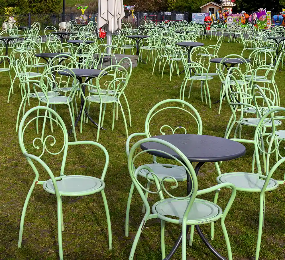 French Curvy Chairs in Lille, France