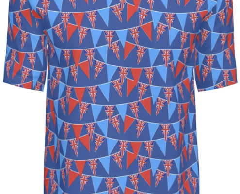 Contrado T-Shirts Bunting UK Blue