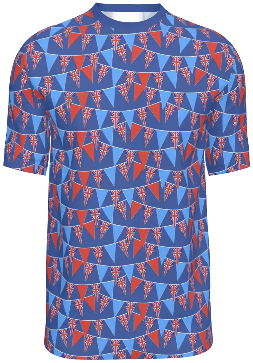 Contrado T-Shirts Bunting UK Blue