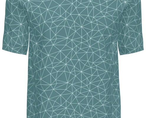 Contrado T-Shirts Facets Emerald Green