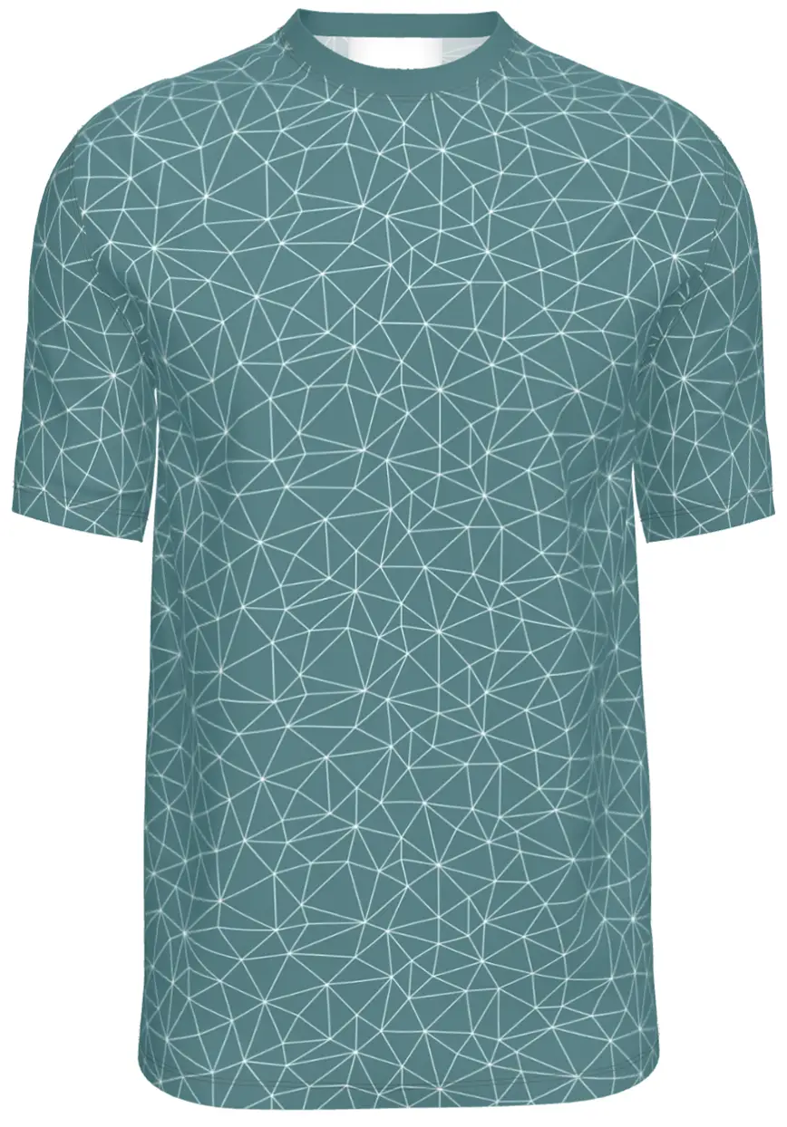 Contrado T-Shirts Facets Emerald Green