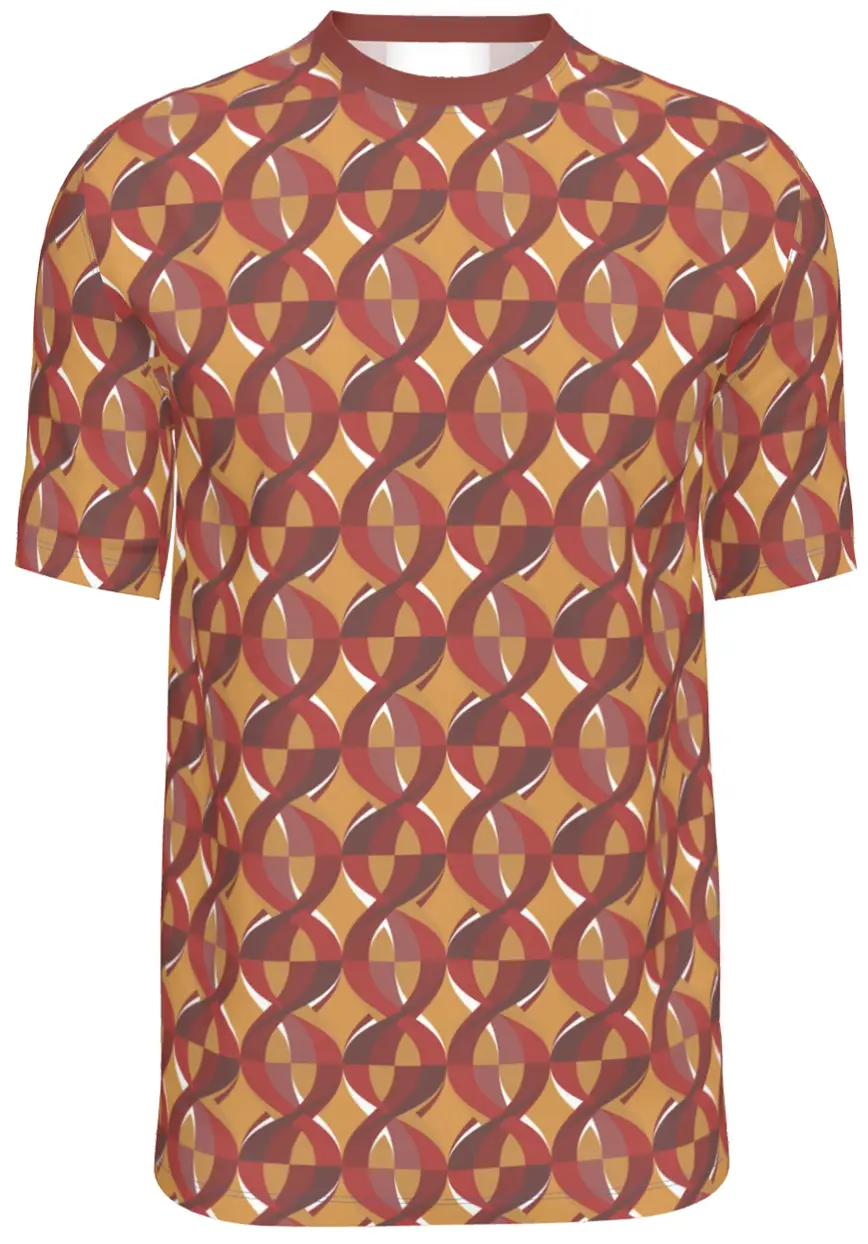 Contrado T-Shirts Twister Red-Orange