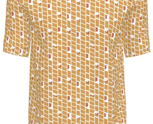 Contrado T-Shirts Windows Oranges on White