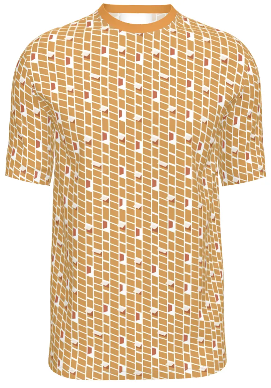 Contrado T-Shirts Windows Oranges on White