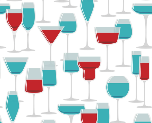 Glasses With Drinks F-100_swatch