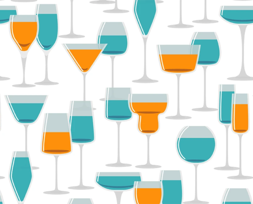 Glasses With Drinks H-100_swatch