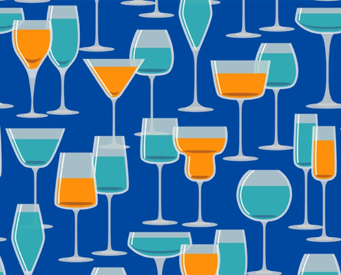 Glasses With Drinks H-112-S_swatch