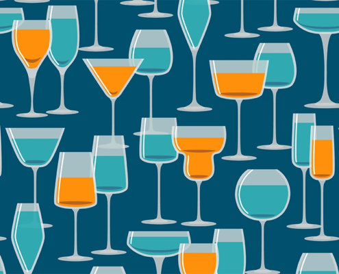 Glasses With Drinks H-112-S_swatch