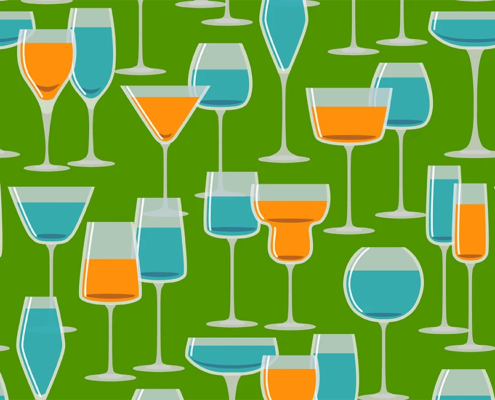 Glasses With Drinks H-125-S_swatch