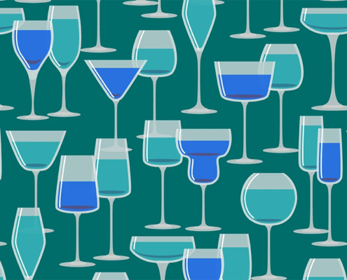 Glasses With Drinks K-120-S_swatch