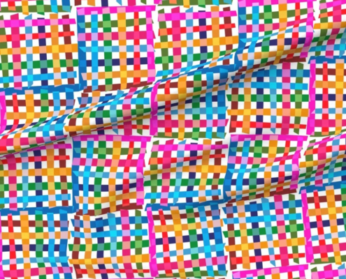 Raffia Checks C-14 20337517
