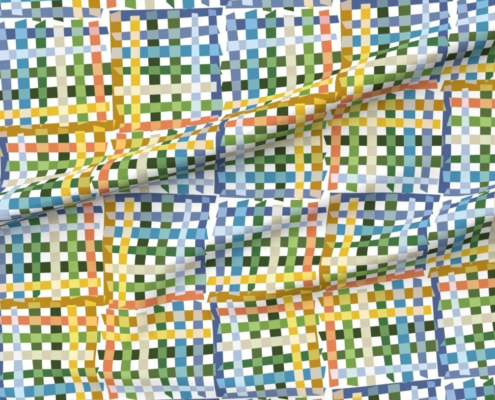Raffia Checks C-16 20337518