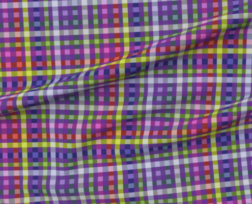 Wiggly Checks J-13-155A pattern design by Colin Walton to buy from Spoonflower