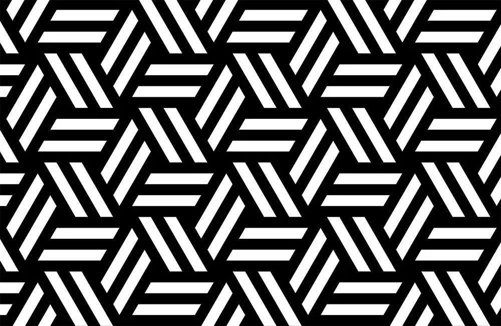 Lattice A-black and white_swatch Lattice A-black and white_swatch