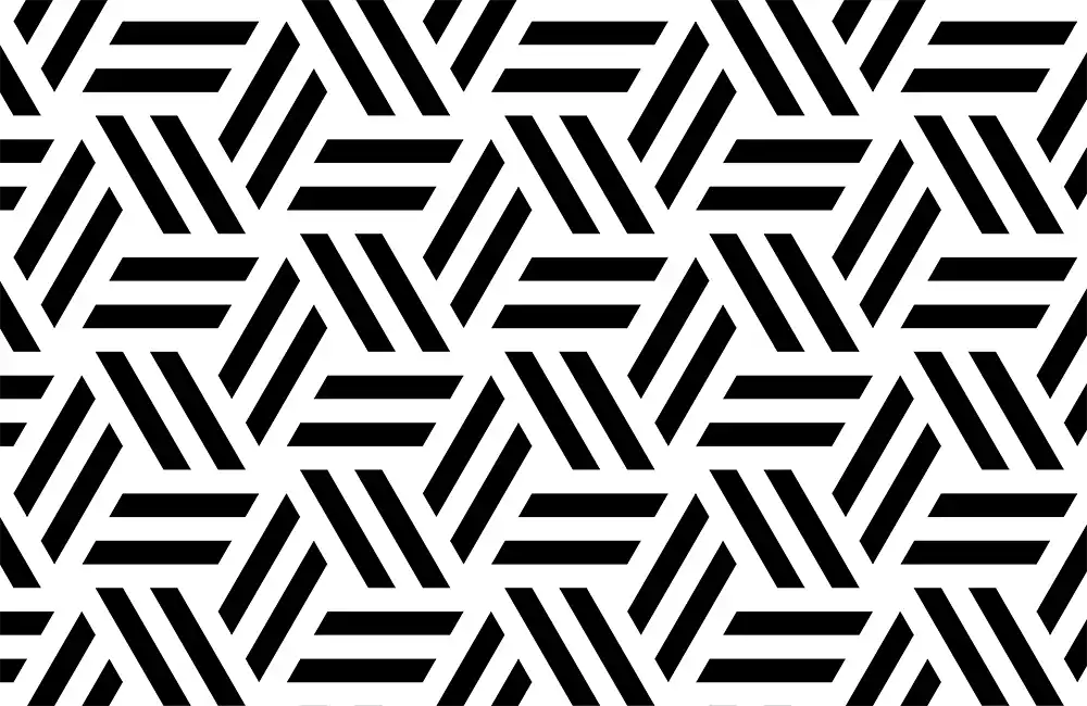 Lattice B-white and black_swatch Lattice B-white and black_swatch