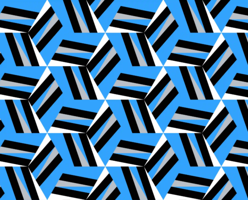 Lattice B10-blue black grey_swatch Lattice B10-blue black grey_swatch