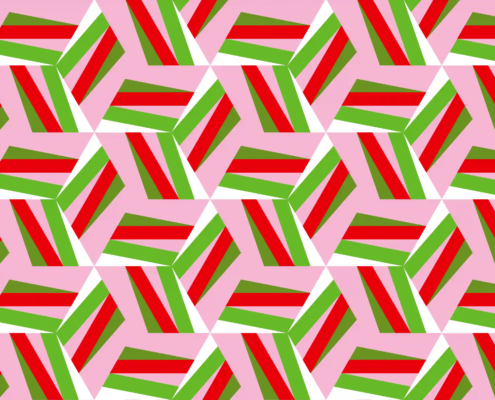 Lattice B21-red green white pink_swatch Lattice B21-red green white pink_swatch