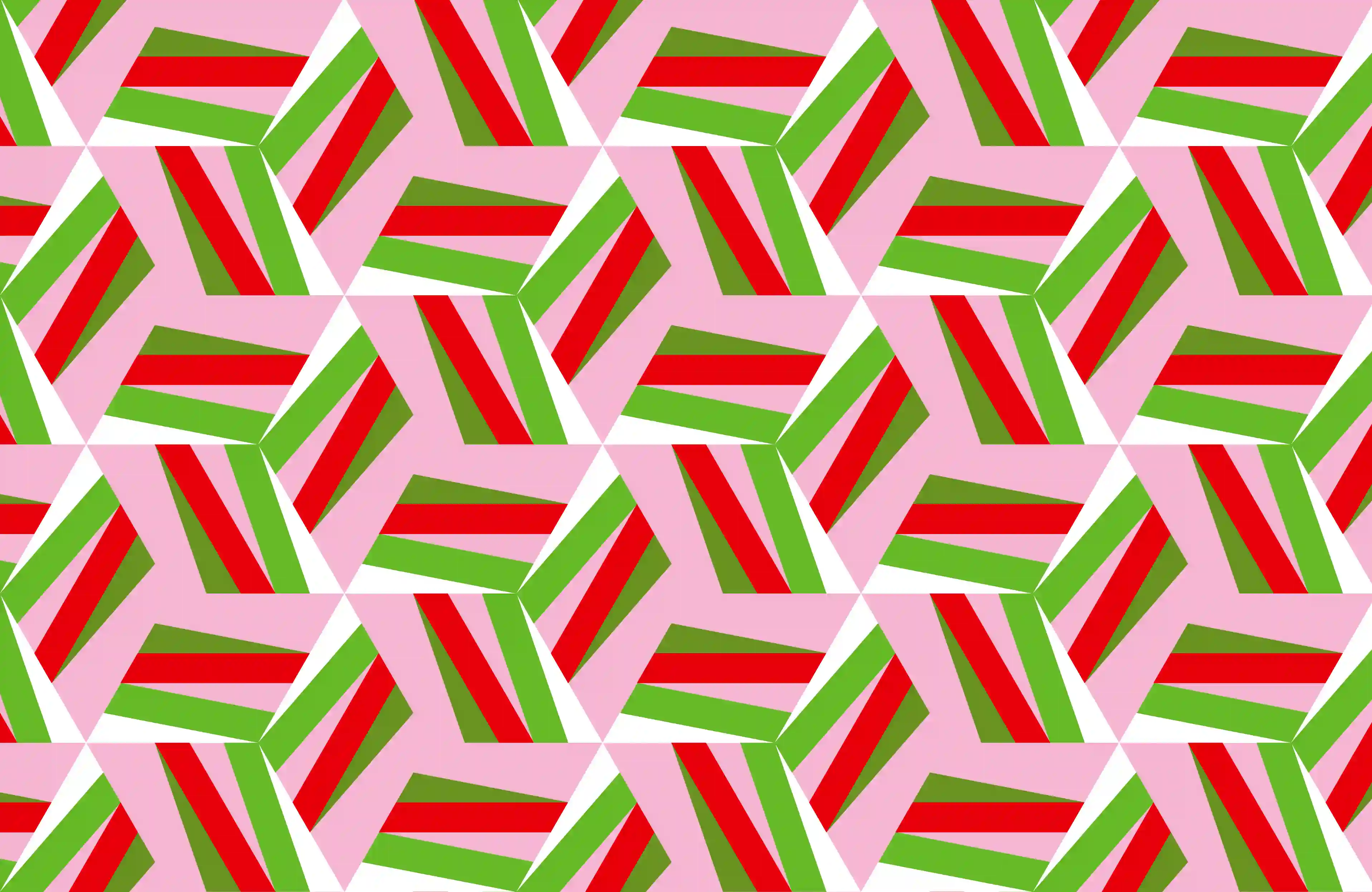 Lattice B21-red green white pink_swatch Lattice B21-red green white pink_swatch