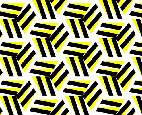 Lattice B5-black and yellow_swatch Lattice B5-black and yellow_swatch