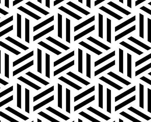 Lattice J-black and white_swatch Lattice J-black and white_swatch