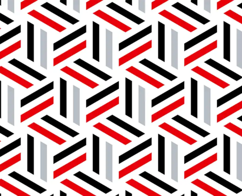 Lattice K-black and red_swatch Lattice K-black and red_swatch
