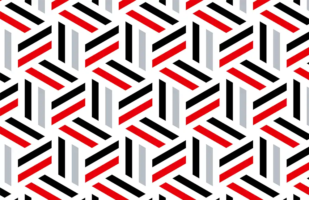 Lattice K-black and red_swatch Lattice K-black and red_swatch