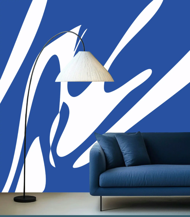 Happywall demo 1 Blue sofa and light Vegas01-BlueOnWhite x50