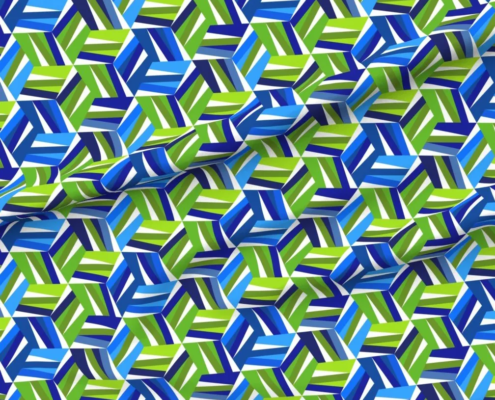 Lattice B33A Blues and Greens 20771620