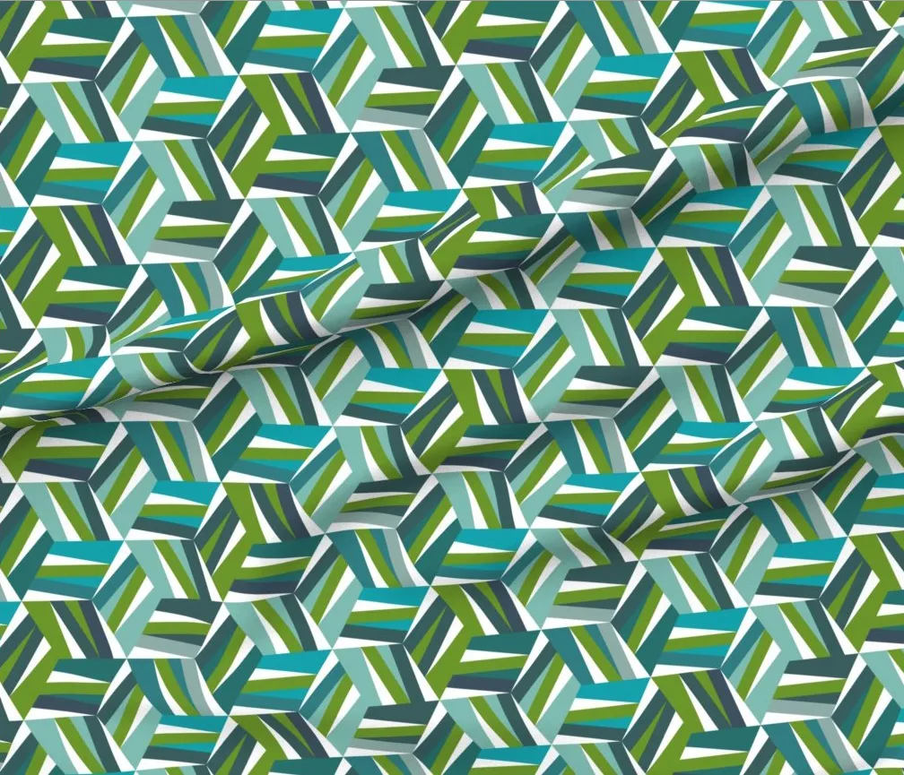 Lattice B34A Teals and Greens 20771621