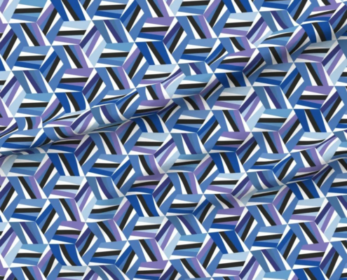 Lattice B36A Blue-Greys and Lilacs 20771622