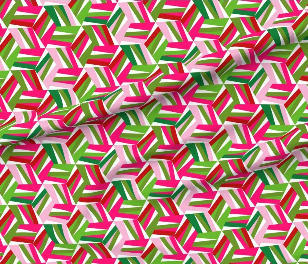 Lattice B37A Pinks and Greens 20771623
