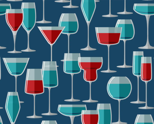 Party Glasses With Drinks FF-105-S_swatch