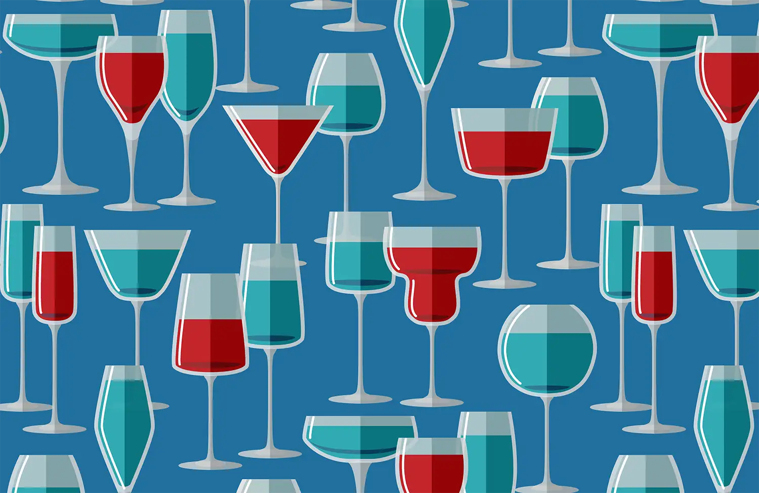 Party Glasses With Drinks FF-111_swatch