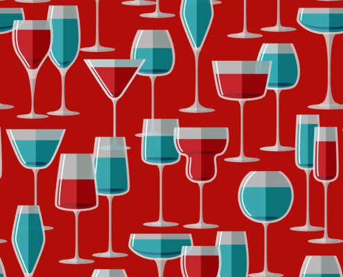 Party Glasses With Drinks FF-140-S_swatch